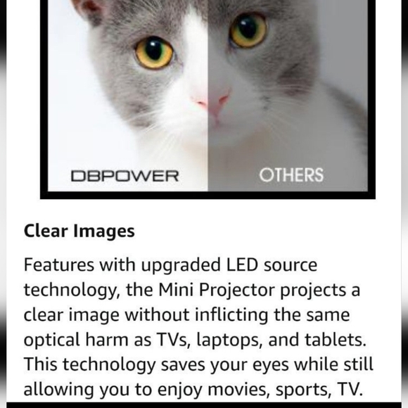 DP power portable projector - Picture 4 of 5